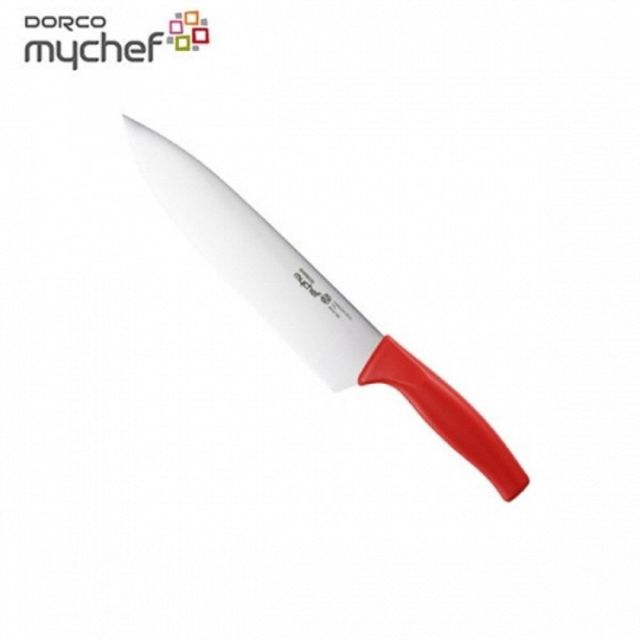 식도 220mm 대형 레드 칼라식도