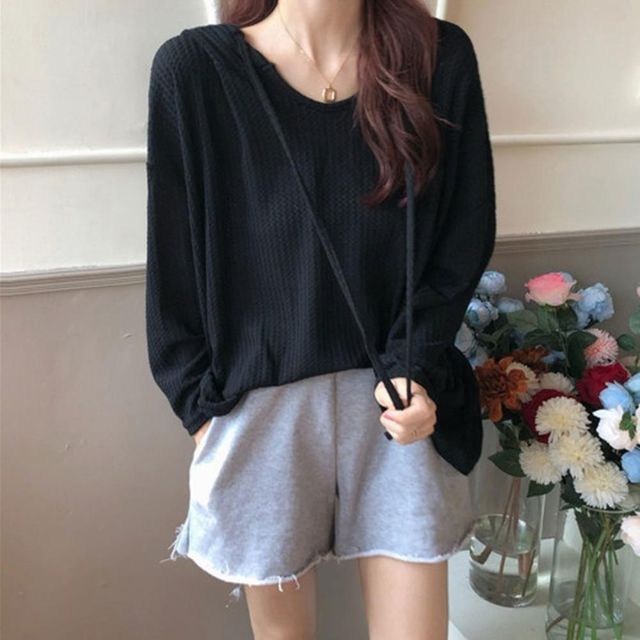 긴팔티 신상 커플티 박스티 박시 남녀공용 후드집업