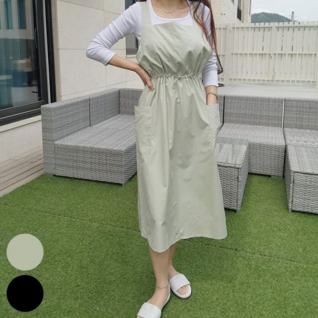 오버롤 305P310S 원피스 여성큰옷 빅사이즈 빅사이즈