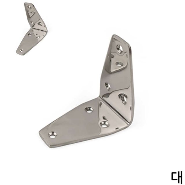 스텐 앵글 브라켓 대 50 80mm 스테인레스브라켓 고정고리 고정걸이 코너브라켓