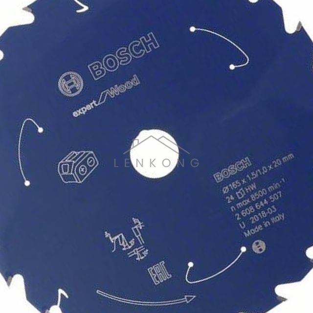 전동드릴원형톱 목재절단톱 팁쏘 목재용 165 6 1/2 x24T 1.5 507 1EA