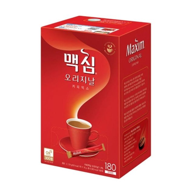 맥심 오리지널 커피믹스 180T 아라비카 로스트 스틱