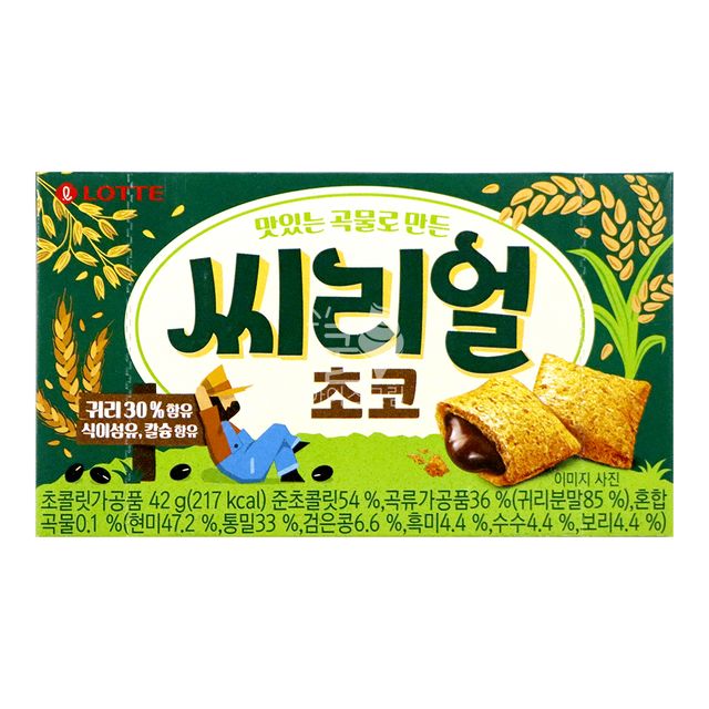 씨리얼 초코 42g 3개