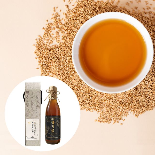 해달 참기름 350ml x 1병 케이스포함