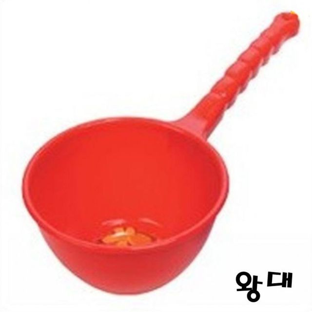 왕대 자루 바가지 플라스틱 욕실 샤워 목욕탕 물