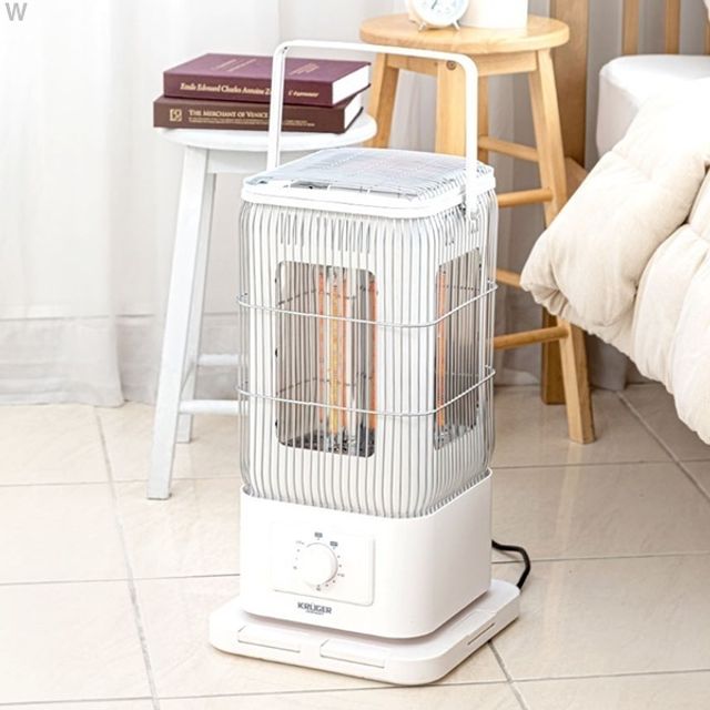 독일 카본 발터치 오방난로 KRH-5W5356KEW 화이트-E형 - 감지식 안전 전기히터