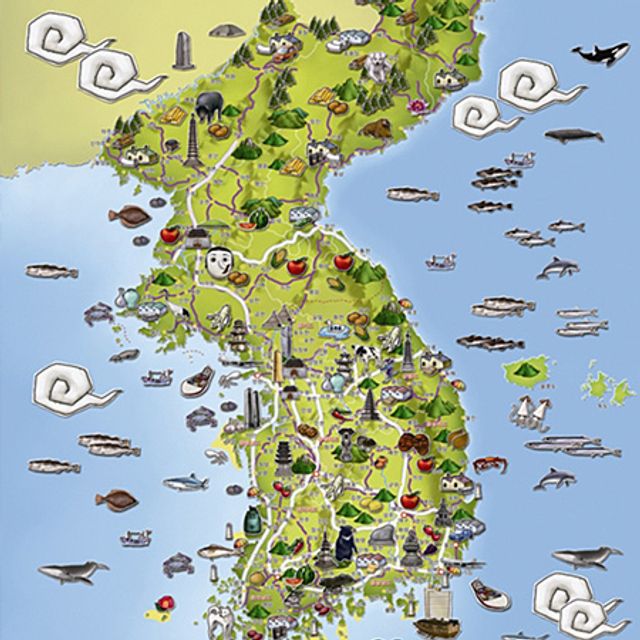 직소퍼즐 - 150피스 대한민국지도