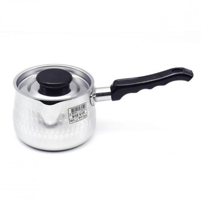 함마톤 코팅 이유식용 편수 냄비 밀크팬 간편 조리용 밀크팟 12cm