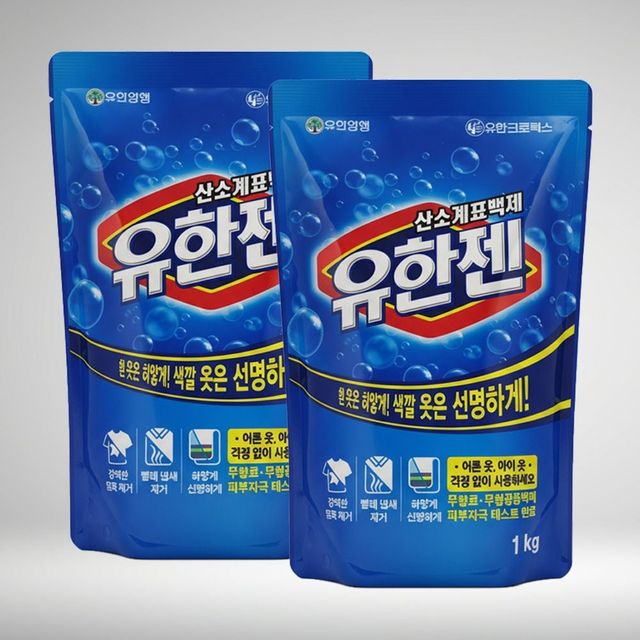 세탁용 산소계 표백 가루 2킬로그램세트