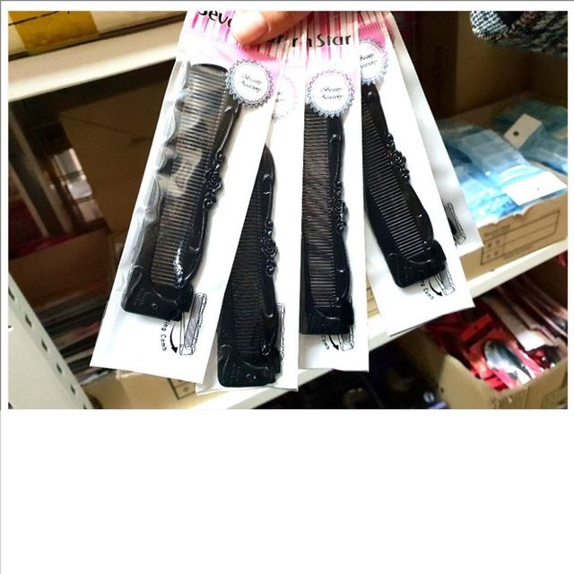라비나꼬리빗 접이형 브러쉬 머리빗 헤어브러쉬 1개