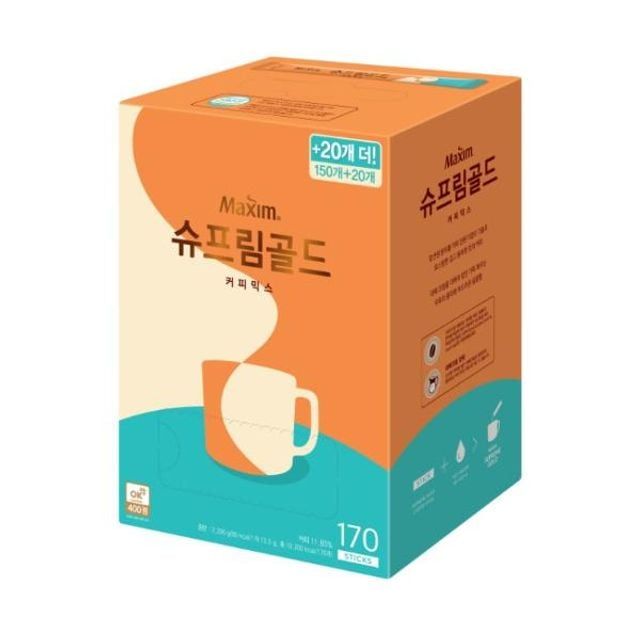 맥심 슈프림골드 커피믹스 13.5gx170T