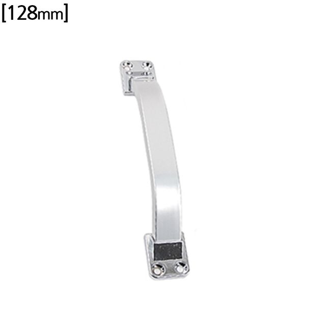 스페셜 건축 4구 손잡이 나사간격 128mm 실버 가구리
