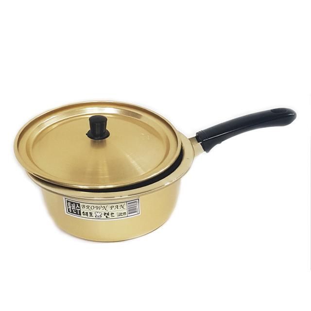 편수 황냄비20cm 양은 라면 노란 W