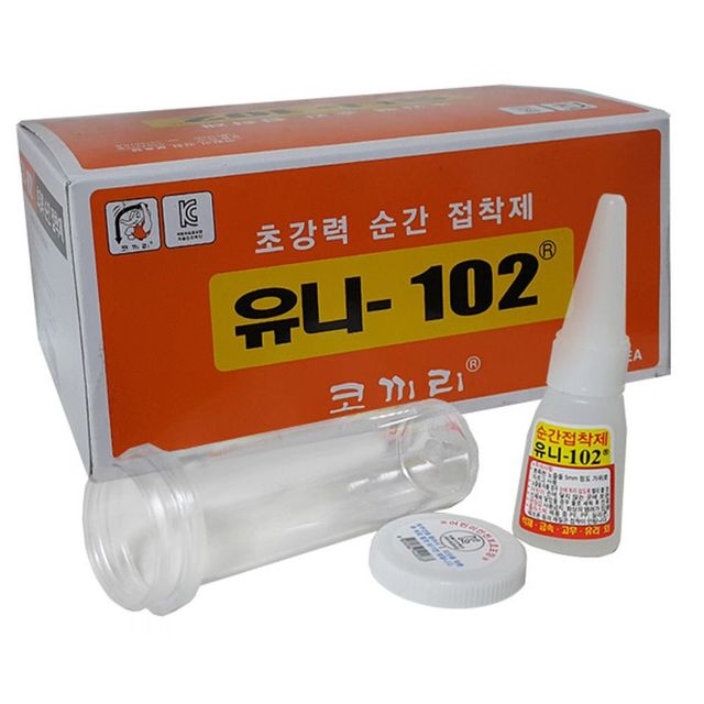 순간접착제 유니102 5g30개박스 초강력 접착제 본드