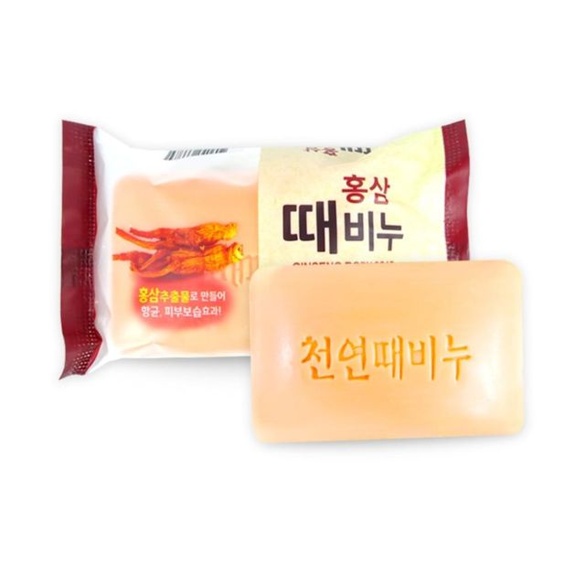 5개 홍삼 때비누 각질비누 바디비누 스크럽비누 목욕비누 클렌징비누 각질제거