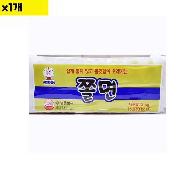 천일식품 쫄면 2kg 1개
