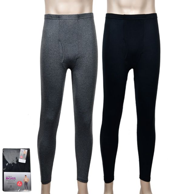 편안한 면스판 베이직 남성 고탄력 타이즈