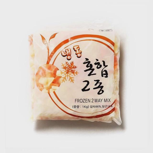 카레용 냉동 혼합 야채 2종 감자 당근 1kg