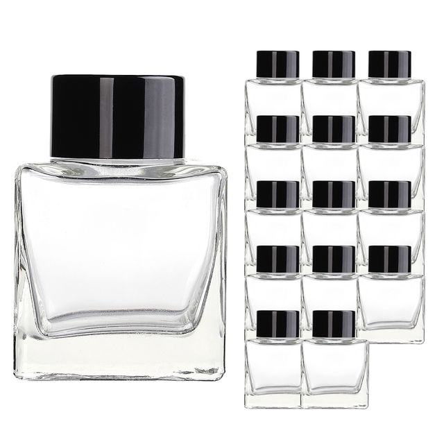 디퓨저 용기 큐브사각 투명 50ml 15개/병 만들기 재료 DIY