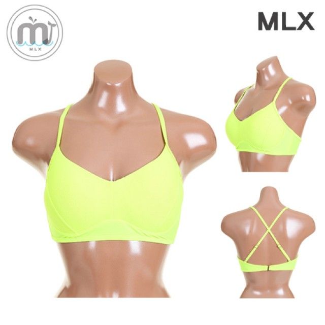 (MLX) 여자 비치웨어 핫컬러 비키니 탑 브라탑-DM_260
