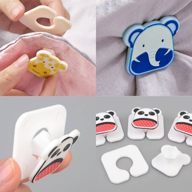 시트 고정 버클 4P 침대고정핀 침대시트고정핀 매트리스고정핀