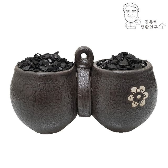 야자활성탄 받침대 W-4 공기정화 제습 탈취 냄새제거