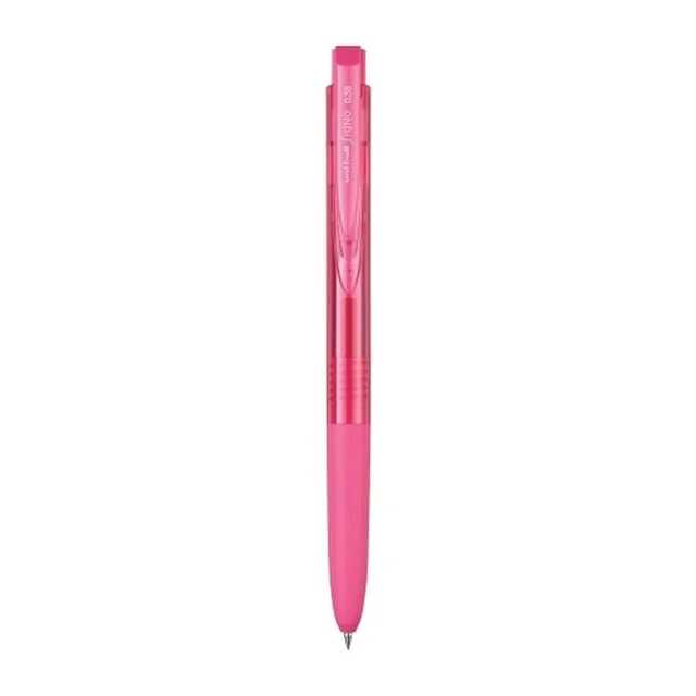 유니 시그노 노크식볼펜 68 UMN-155-38 베이비핑크 0.38mm 10개입