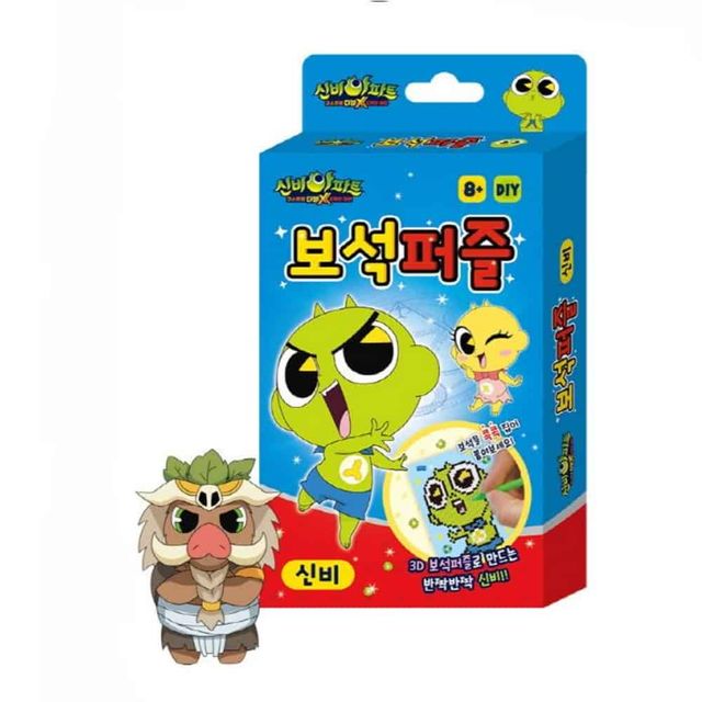 신비아파트 보석퍼즐 신비 다이아몬드십자수 보석비즈십자수 공예재료