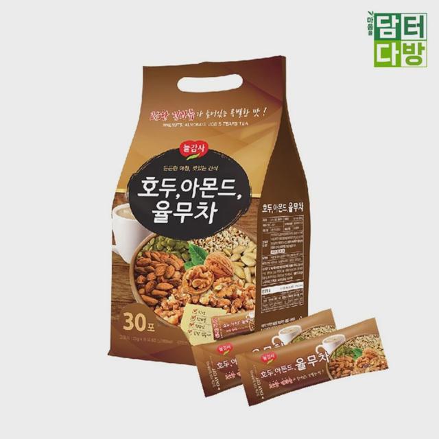 광야식품 호두 아몬드 율무차 30스틱