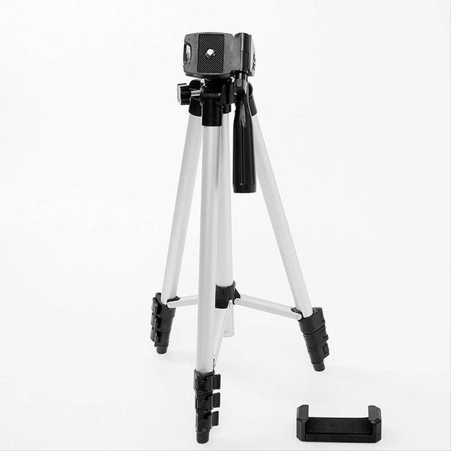 TBZ 각도조절 4단 간편휴대 삼각대(130cm) (실버)