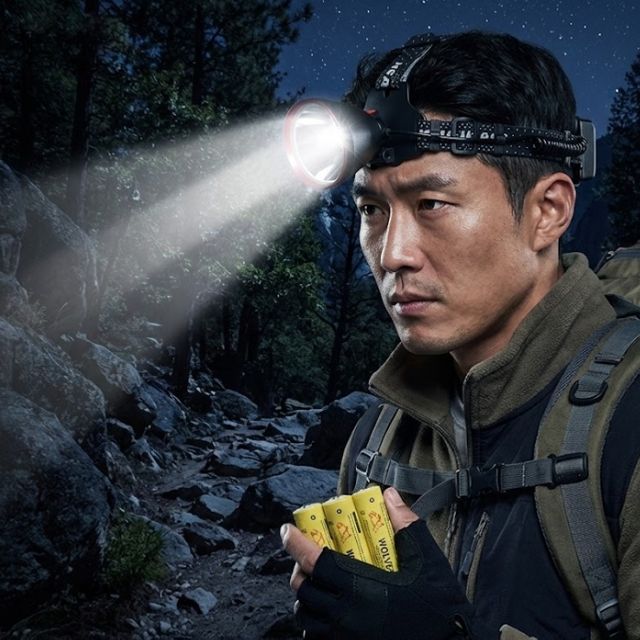 N1778 12000루멘 H4R 초강력 헤드랜턴+18650 3개