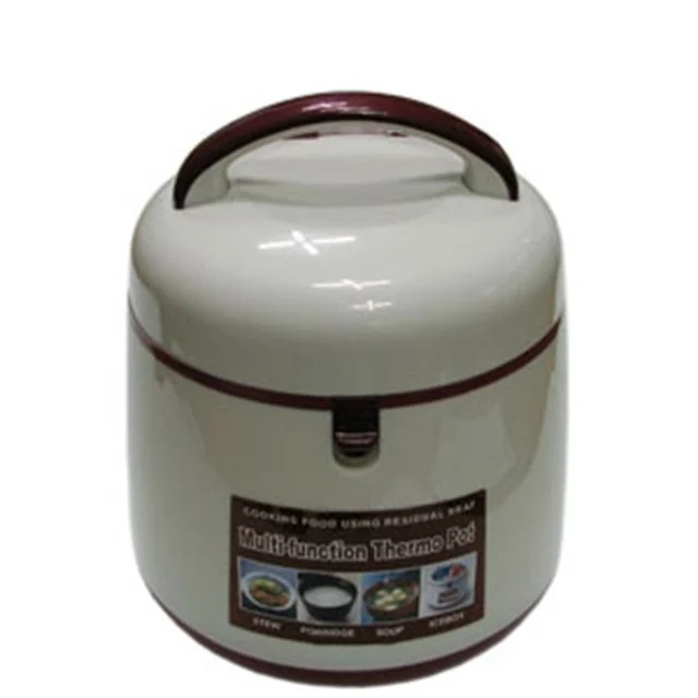 써모 보온 찬합 스텐 2.5L 레드 도시락 밥통 소풍용 보온 유지력 우수