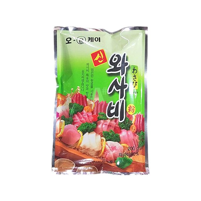 보원식품 오케이 신 와사비 200g 겨자분 고추냉이분말