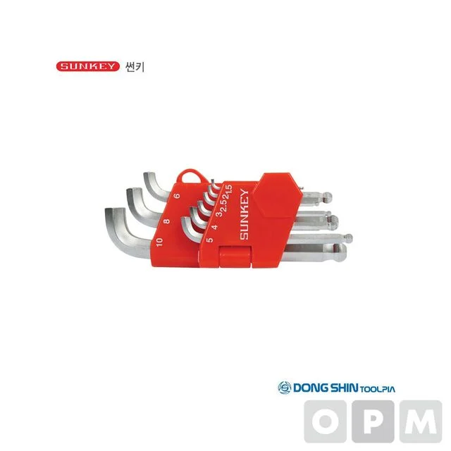 쇼트스터비볼렌치 세트 SST-9S (9PCS) 1.5~10MM