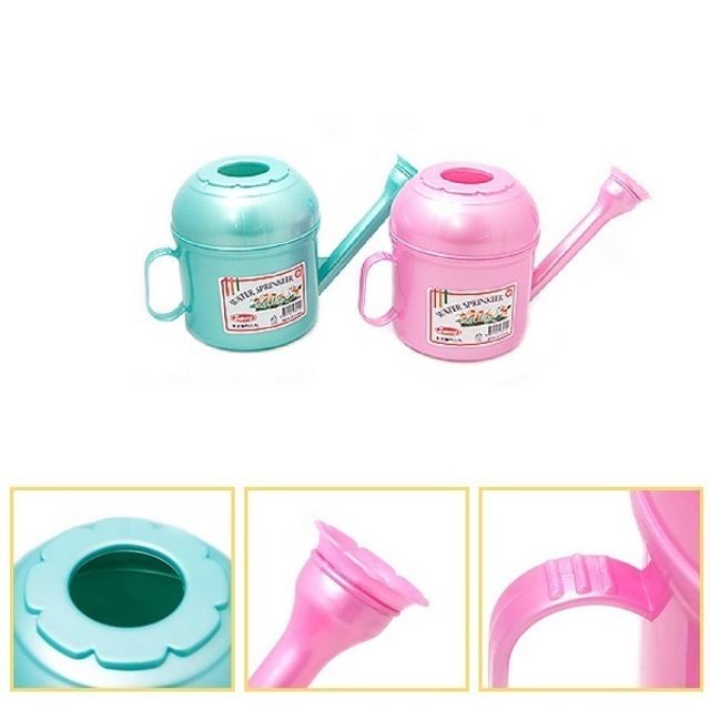 꾳물조리개-중 2.5L 색상랜덤 원예 화분 물통