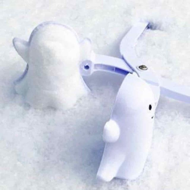 눈집게 아기유령 눈사람 눈뭉치 눈제조기 스노우볼메이커