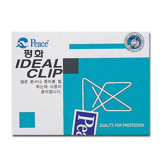 혜명몰 피스)삼각크립(IDEAL크립) 사무용집게 서류클립 서류집게 문서집게 클립집게