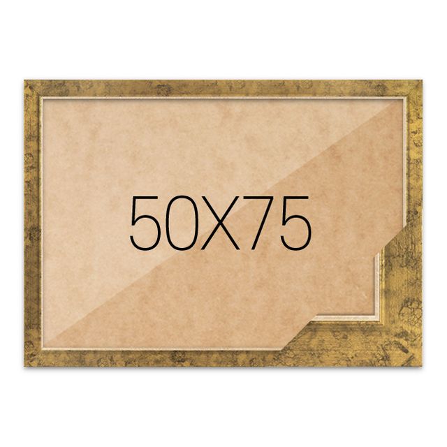 퍼즐액자 50x75 고급형 슬림 엣지 앤틱골드