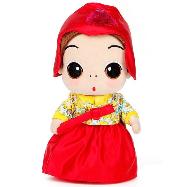 뚱 ddung  한복 봉제인형 20cm 선물 봉제 애착