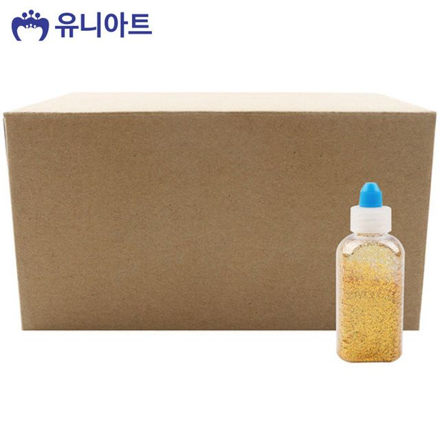 메탈 반짝이 가루 금색 20개입 - 공예용 반짝이 재료