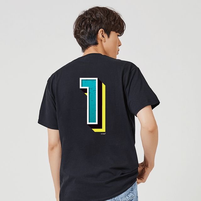키밍 1 일 여성 면티셔츠 데일리 라운드티셔츠
