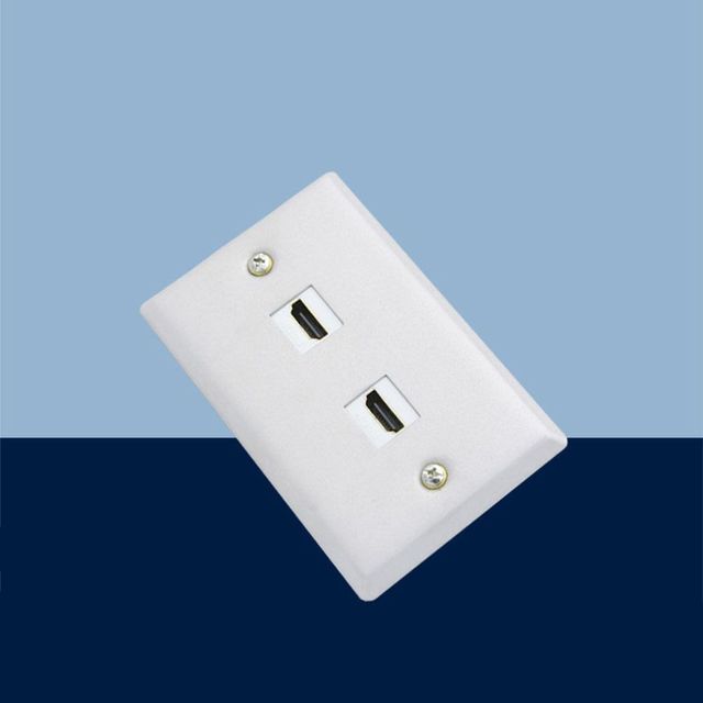 HDMI (F-F) 월 플레이트 2포트 벽콘센트