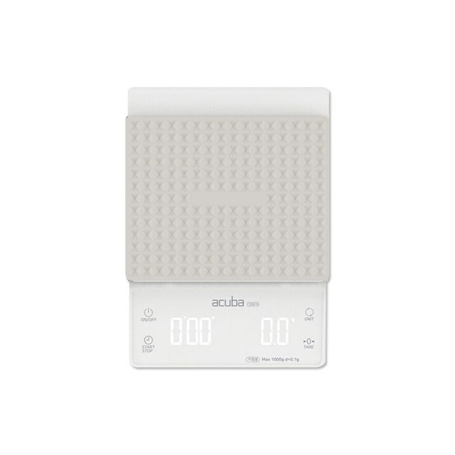 커피 저울 CS-5010 화이트 0.1g~1kg 카페 계량저울