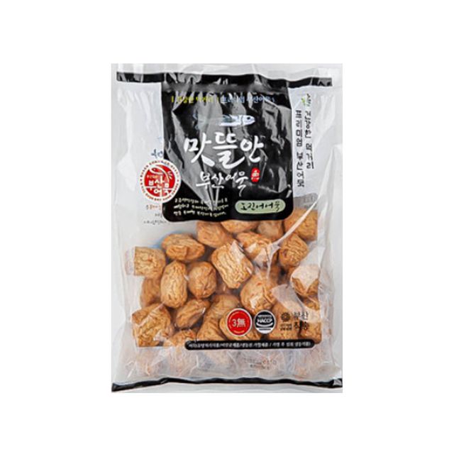 맛뜰안 어묵탕 쌀어묵 수제어묵 오징어볼800g