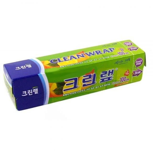주방용품 크린랩 22cmX100m 일회용비닐팩 일회용랩
