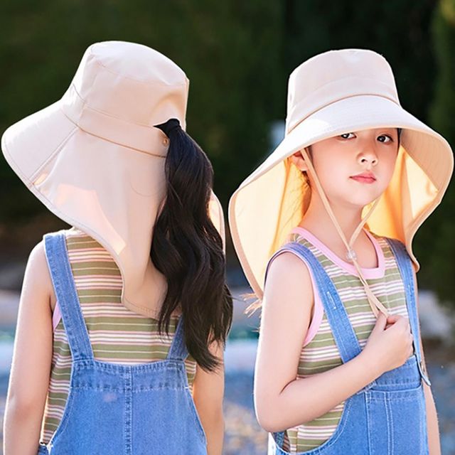 아동 목덮는 챙 물놀이 플캡 나들이 등산 소풍 버킷 아동 군밤 유아동신발 산책 캐시미어 캡 벙거지 야구