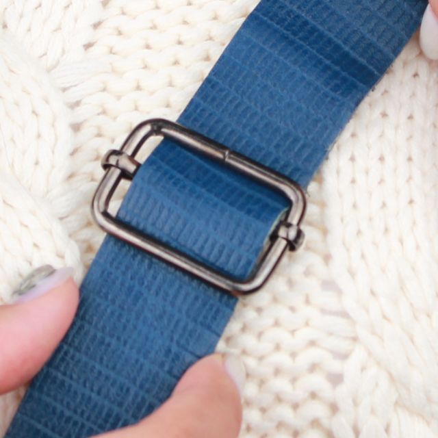 가방끈 부자재 끈조절 클립 흑니켈 32mm 2P