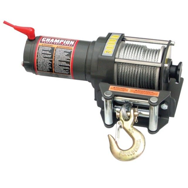 ATV용 전동 윈치 12V, UDT DC 윈치 C-30145 핸드카트