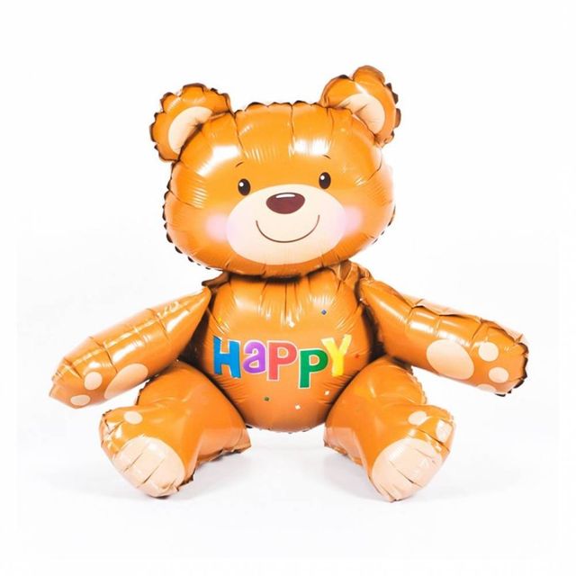 TBZ PW 슈퍼쉐잎은박풍선(HAPPY곰돌이) 기념일 은박