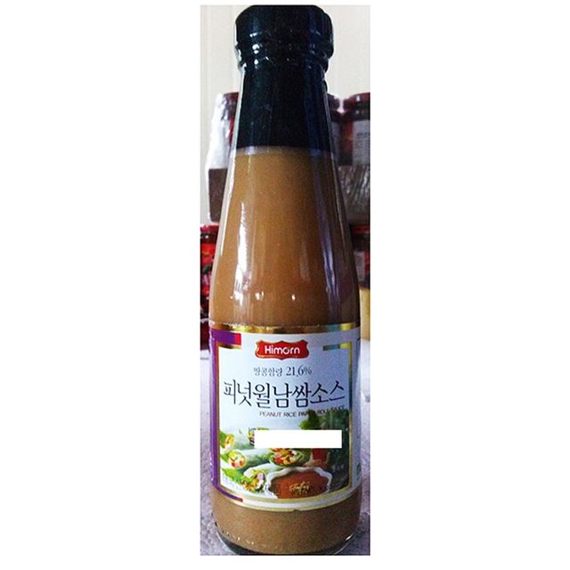 월남쌈 소스 피넛 230g 가정용 업소용 액상 양념 식당